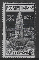 Italia Italy 1912 Regno Campanile Di San Marco C5 Sa N.97 US - Gebraucht