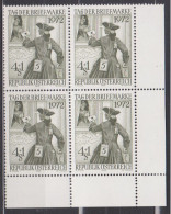 1972 , Mi 1404 ** (1) -  4er Block Postfrisch - Tag Der Briefmarke - Lettres & Documents