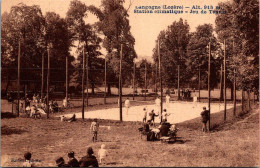 (25/05/24) 48-CPA LANGOGNE - JEU DE TENNIS - Langogne