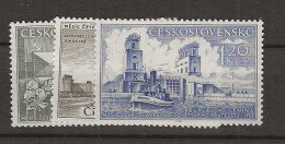 1953 MNH Tschechoslowakei, Mi 830-32 Postfris** - Unused Stamps
