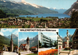 CPM - WALENSTADT - Panorama (Multivues) ... Edition Foto Gross - Walenstadt