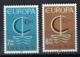 (alm10) EUROPA CEPT  1966 Xx MNH  ISLAND ISLANDE ICELAND - Collections (sans Albums)