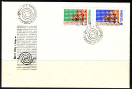 RUMÄNIEN MI-NR. 2833-2834 FDC INTEREUROPA MITLÄUFER 1970 - Europäischer Gedanke