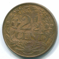 2 1/2 CENT 1965 CURACAO NIEDERLANDE Bronze Koloniale Münze #S10207.D.A - Curacao