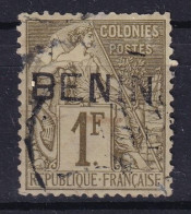 Bénin                                                  N° 13  Oblitéré, Une Dent Courte - Used Stamps