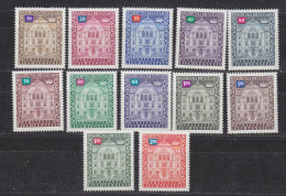 Liechtenstein 1976 Dienstmarken 12v ** Mnh (59993) CRAZY PRICE - Servizio