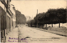 CPA CONFLANS-SAINTE-HONORINE Fin-d'Oise - Quai Cahart - Promenade (1412322) - Conflans Saint Honorine