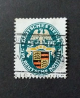 GERMANY ALLEMAGNE EMPIRE 1926 DEUTSCHES REICH WURTEMBERG MILLESIME CAT. YVERT N.390A WMK LAW DROIT - Gebraucht