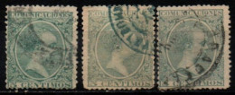 ESPAGNE 1889-99 O - Used Stamps