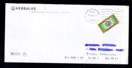 Busta Pubblicitaria Affrancata - Herbalife Roma 8 - Posta Prioritaria Da 1.40 - 2001-10: Storia Postale