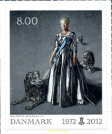 273901 MNH DINAMARCA 2012 40 ANIVERSARIO DEL REINADO DE LA REINA MARGARITA II - ...-1851 Préphilatélie