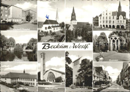 72120079 Beckum Westfalen Elisabeth Hospital Christus Kirche Stephanuskirche Rat - Beckum