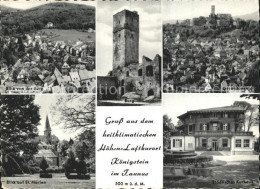 72118947 Koenigstein Taunus Total Burg Gesamtansicht St Marien Staedt Kurhaus Ko - Koenigstein