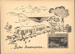 72118663 Sylt Sylter Inselexpress Kuensterkarte Komik Insel Sylt - Sylt