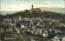 72118234 Koenigstein Taunus Ortsansicht Mit Ruine Koenigstein Koenigstein - Königstein