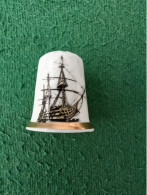 Thimble HMS Victory- Flagship Of Admiral Nelson - Thimbles