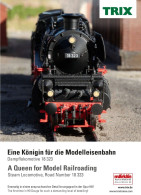 Catalogue Trix 2024 Eine Konigin Fur Die Modelleisenbahn 18 323 Folder Märklin  - En Allemand Et Anglais - Allemand