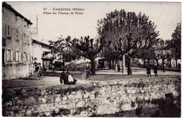 69 - B24881CPA - CONDRIEU - Place Du Champ De Foire - Très Bon état - RHONE - Condrieu