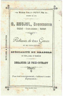 33 - PAP25467PAP - BAZAS - Buvard Publicitaire ROUJOL, Relieur - Bon état - GIRONDE - Bazas