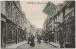 61 - B30446CPA - ARGENTAN - Rue De La Chaussee - Parfait état - ORNE - Argentan