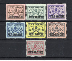 1931 VATICANO N.1/7 Pacchi Postali MNH ** - Paketmarken