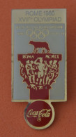 Pin's JO Jeux Olympiques Coca Cola - ROME 1960 -STARPIN'S 1990 IOC - Coca-Cola