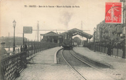 NANTES - Gare De La Bourse, Départ Du Rapide De Paris. - Stations With Trains