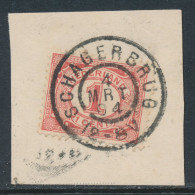 Grootrondstempel Schagerbrug 1904 - Postal History