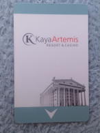 HOTEL KEYS - 2657 - TURKEY - KAYA ARTEMIS - Hotelkarten