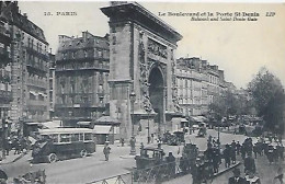 CPA Paris Le Boulevard Et La Porte St-Denis - Paris (10)