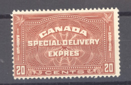 Canada  -  Exprès  :  Yv  4  * - Eilbriefmarken