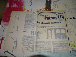 Patron Les Doigts D'or N 111 Les Chemises Manteaux - Patrons