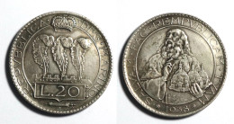 RIPRODUZIONE !!! SAN MARINO 20 LIRE 1938 !!! - Notgeld