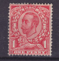 Great Britain 1912 Mi. 124 II X, 1 Pence King George V., MH* (2 Scans) - Unused Stamps
