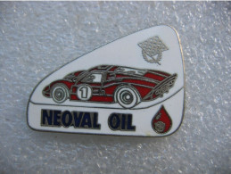 Pin's Voiture Ferrari, Huile Neoval (Neoval Oil) - Ferrari