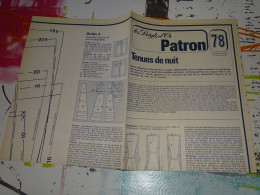 Patron Les Doigts D'or N 78 Tenues De Nuit - Cartamodelli