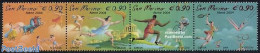 San Marino 2004 Olympic Games Athens 4v [:::], Mint NH, Sport - Cycling - Golf - Olympic Games - Tennis - Unused Stamps