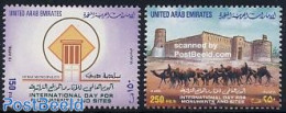 United Arab Emirates 1999 Memorial Day 2v, Mint NH, Nature - Camels - Other & Unclassified