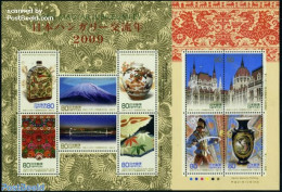 Japan 2009 Joint Issue With Hungary 10v M/s, Mint NH, Sport - Various - Mountains & Mountain Climbing - Joint Issues -.. - Nuovi