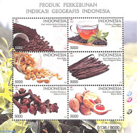 Indonesia 2021 Plantation Products S/s, Mint NH, Health - Various - Food & Drink - Agriculture - Alimentation