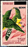 Barbuda 2007 Emerald Cuckoo, Overprint, Mint NH, Nature - Various - Birds - Errors, Misprints, Plate Flaws - Erreurs Sur Timbres