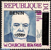 Benin 2009 W.churchill, Overprint, Mint NH, History - Churchill - Ongebruikt