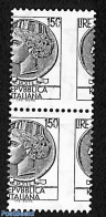 Italy 1976 Italy Spectacular Misperfporation, Mint NH, Various - Errors, Misprints, Plate Flaws - Other & Unclassified