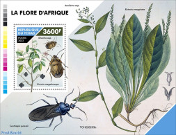 Chad 2022 African Flora, Mint NH, Nature - Flowers & Plants - Insects - Autres & Non Classés