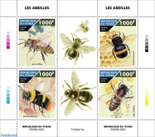 Chad 2022 Bees, Mint NH, Nature - Bees - Autres & Non Classés