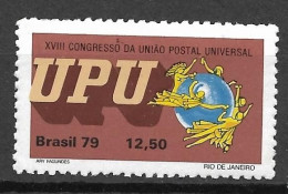 Brasil 1979 XVIII Congresso Da União Postal Universal RHM C1109 - Unused Stamps