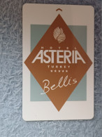 HOTEL KEYS - 2701 - TURKEY - HOTEL ASTERIA BELLIS - Hotel Keycards