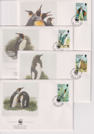 FALKLANDS 1991 FDC, Michel 538/541 - FDC