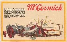 Carte Publicitaire Mc Cormick , * 525 86 - Tractors