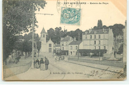 BRY-SUR-MARNE - Entrée Du Pays - Bry Sur Marne